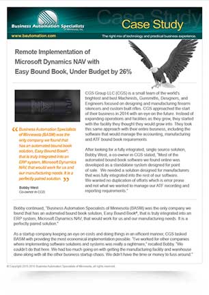 CGS Case Study